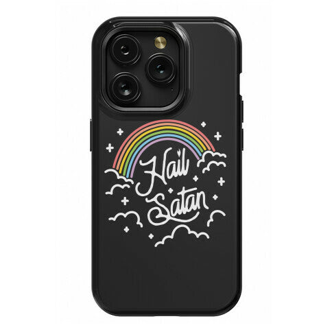 Hail Satan Rainbow Phone Case